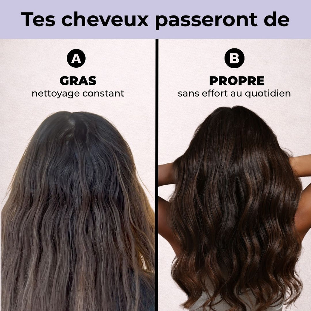 Brosse à cheveux anti-gras