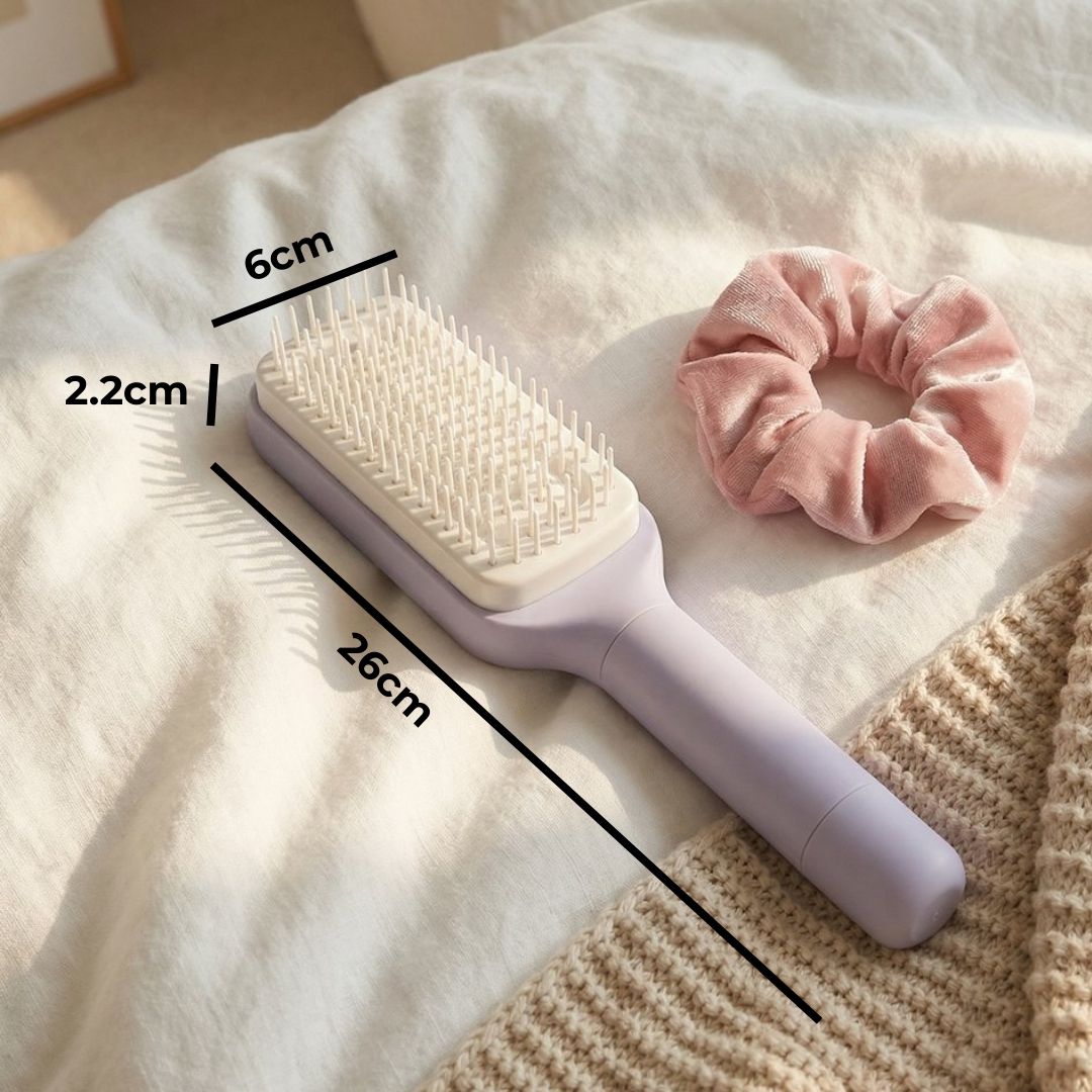 Brosse à cheveux anti-gras